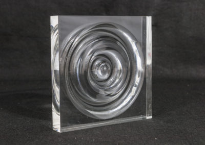 3D Acrylic Milled Water Drop