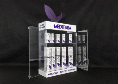 MEDTERRA,POS display case